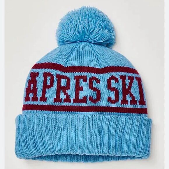 NWT Apres Ski Team Pom Beanie | Free People - Picture 1 of 5